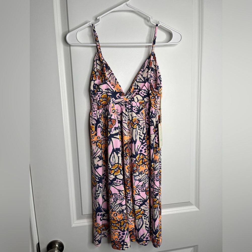 Maaji Pink and Blue Sundress Sleeveless Mini NWOT - Picture 8 of 9